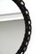 Brutalist Mid-Century Design Wall Mirror with Wrought Iron Frame and Chain, Image 13