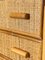 Bamboo and Wicker Dressers, 1070s, Set of 2, Image 6