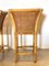 Austrian Straw and Bamboo Side Tables, 1970s, Set of 2, Image 3