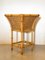 Tavolini in paglia e bambù, Austria, anni '70, set di 2, Immagine 5