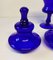 Large Murano Blue Glass Vases, 1960s, Set of 2, Image 3