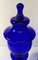 Large Murano Blue Glass Vases, 1960s, Set of 2, Image 5