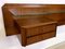 Mid-Century Italian Teakwood Floating Wall Console by Gianni Moscatelli, 1960s, Set of 2, Image 14