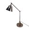 Lámpara de mesa vintage de metal cromado, Imagen 4