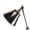 Lámpara de mesa vintage de metal cromado, Imagen 5