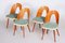 Mid-Century Green Dining Chairs by Antonín Šuman, Set of 4, Image 8