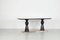 Italian Glasstop Oval Dining Table, 1940s, Image 3