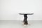 Italian Glasstop Oval Dining Table, 1940s, Image 4