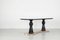 Italian Glasstop Oval Dining Table, 1940s, Image 6