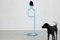 20th Century Blue Lacquered Tubular Steel Mute Servant by Gae Aulenti, 1980s 5