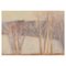 Lennart Palmér, Paisaje modernista con árboles, años 60, óleo sobre lienzo, Imagen 1