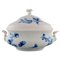 Antique Hand-Painted Porcelain Soup Tureen With Handles from Meissen 1