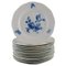 Assiettes Meissen Antiques en Porcelaine Peinte à la Main, Set de 12 1