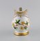 Antiker Flora Danica Saucenkrug aus handbemaltem Porzellan von Royal Copenhagen 3