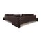 Braunes Leder Ecksofa mit Funktion von Walter Knoll / Wilhelm Knoll 9