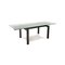 Black Glass Lungo Wood Table Dining Table from Bacher 5