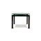 Black Glass Lungo Wood Table Dining Table from Bacher 8