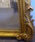 Large Antique French Louis XV Style Gilt and Red Camel Crested Mirror, Image 6