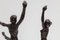VD Brande, Bronze Dancers, Bélgica, años 70, Esculturas de bronce. Juego de 2, Imagen 6