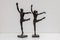 V D Brande, Bronze Dancers, Belgium, 1970s, Bronze Sculptures, Set of 2, Image 5