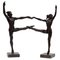 V D Brande, Bronze Dancers, Belgium, 1970s, Bronze Sculptures, Set of 2 1