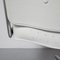 Lobby Chair in White Leather by Charles & Ray Eames for Vitra, Image 12