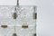 Lámpara colgante Cube de vidrio de piedra Shenows, años 70, Imagen 5
