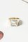 Gold and Rock Crystal Ring from Stigbert, Image 3