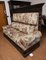 Sofa in Rose Damask Fabric with 2 Drawers & Carved Back, Italy, 1900s, Image 7