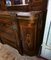 Art Nouveau Dresser with Mirror, Inlays, Brass & Pink Marble, Italy 4