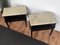 Mid-Century Italian Art Deco Brass Marble Nightstands Bedside End Tables, Set of 2 6