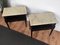 Mid-Century Italian Art Deco Brass Marble Nightstands Bedside End Tables, Set of 2, Image 6