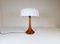 Lampe de Bureau Mid-Century en Teck Massif par Lisbeth Brams, Danemark, 1960s 3