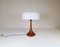 Mid-Century Danish Table Lamp in Solid Teak by Lisbeth Brams, 1960s 9