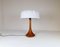 Mid-Century Danish Table Lamp in Solid Teak by Lisbeth Brams, 1960s 10