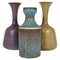 Vases Mid-Century en Céramique par Gunnar Nylund pour Rörstrand, Suède, 1950s, Set de 3 1
