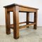 Robust Wooden Side Table, Image 4