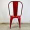 Red Steel Coffee Chairs from Tolix 10
