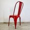 Red Steel Coffee Chairs from Tolix 11