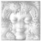 Motif Masque de Femme Décoratif par Lalique, France 1
