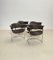 Chrome and Leather Armchairs by Vittorio Introini for Mario Sabot, 1970s, Set of 2, Image 9