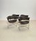 Fauteuils en Chrome et Cuir par Vittorio Introini pour Mario Sabot, 1970s, Set de 2 9