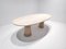Large Contemporary Italian Dining Table in Travertine, Image 5