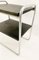 Small Modernist Side Table in Wood and Tubular Steel, 1930s 2