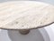 Contemporary Italian Beige Dining Table in Travertine 8