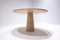 Contemporary Italian Beige Dining Table in Travertine 4