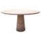 Contemporary Italian Beige Dining Table in Travertine 1