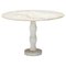 Carrara Marble Garden Dining Table in the Style of Mangiarotti, 1950s, Image 1