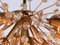 Austrian Crystal & Brass Snowflake Chandelier by Emil Stejnar for Rupert Nikoll, 1950s, Image 7