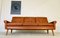 Danish Cognac Leather 3 Person Sofa by Svend Skipper, Image 1